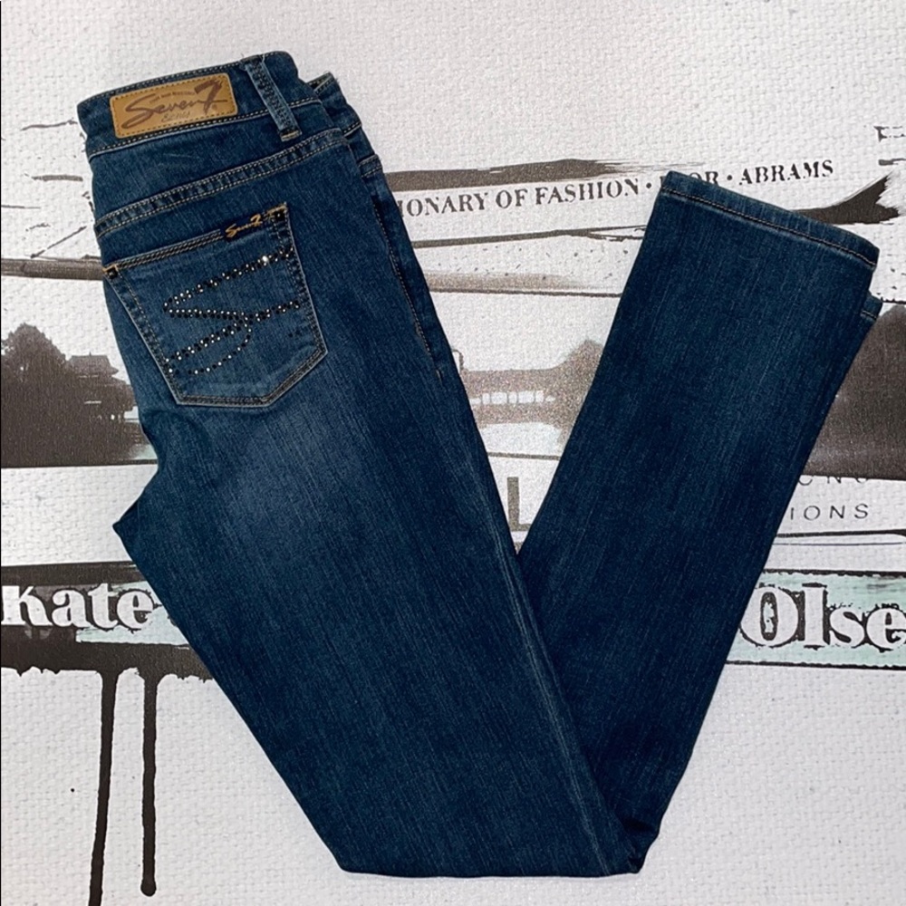 7 For All Mankind - Straight Jeans